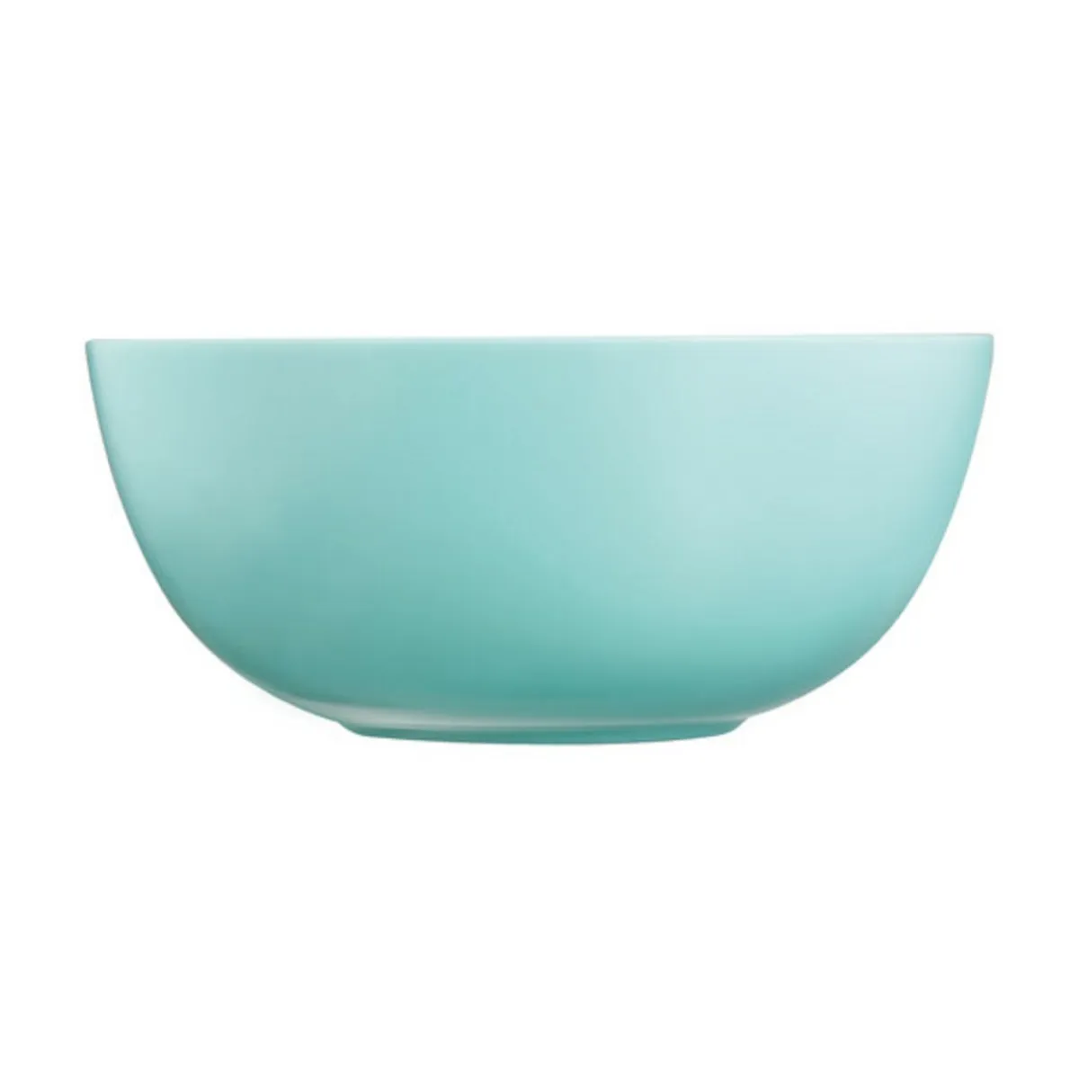 LUMINARC Saladier rond turquoise verre opal Ø 21 cm Diwali Best