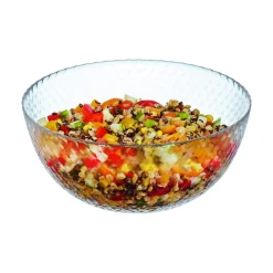 LUMINARC Saladier rond verre Ø 24 cm Pampille Outlet