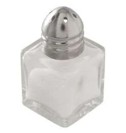 Salière / poivrière transparent Ø 2,9 cm 2,9 cm x 5,1 cm Cube - PRO.MUNDI Sale