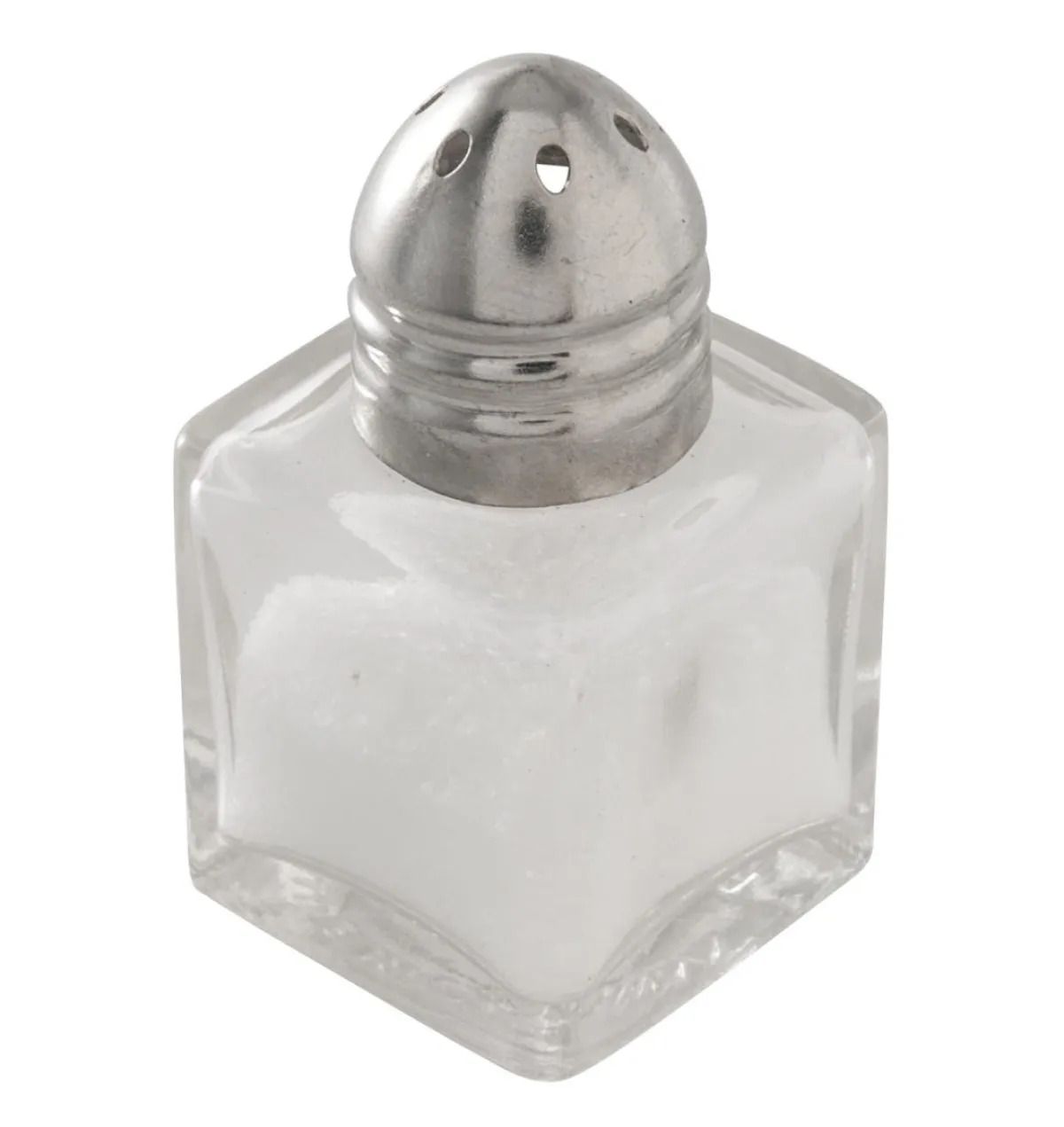 Salière / poivrière transparent Ø 2,9 cm 2,9 cm x 5,1 cm Cube - PRO.MUNDI Sale