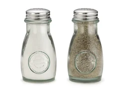 Salière / poivrière transparent Ø 5,6 cm 10,5 cm Authentic - TABLECRAFT Best