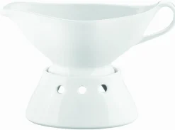 PILLIVUYT Saucière ovale blanc porcelaine culinaire Best