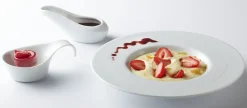Saucière ovale blanc porcelaine 12 mm - Aucune Hot