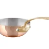 MAUVIEL Sauteuse bombée cuivre inox Ø 20 cm 7 cm 1,9 L M'200 B Best