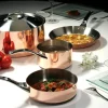 Sauteuse bombée cuivre inox Ø 24 cm 8,2 cm 3 L Prima Matera - DE BUYER