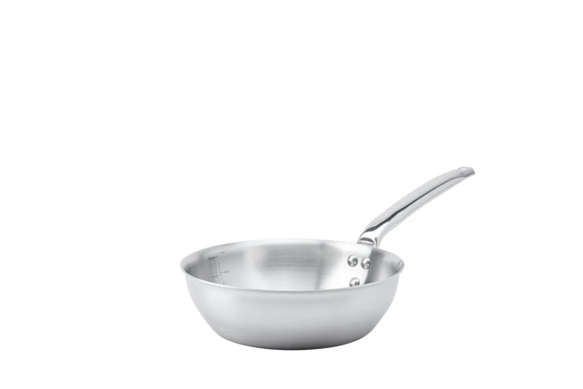 DE BUYER Sauteuse bombée inox Ø 24 cm 7,7 cm 3 L Alchimy Outlet