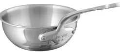 Sauteuse bombée inox Ø 24 cm 8,5 cm 3,2 L M'urban 4 - MAUVIEL New
