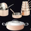 DE BUYER Sauteuse droite cuivre inox Ø 24 cm 7,5 cm 3 L Prima Matera Best