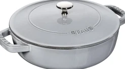 Sauteuse fonte d'acier Ø 24 cm 11,6 cm 2,4 L Chistera - STAUB Clearance