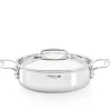 Sautoir inox Sans revêtement Avec couvercle Ø 24 cm 7 cm 2,6 L Affinity - DE BUYER Online