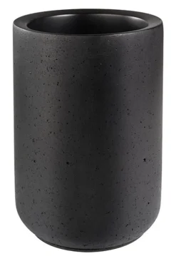 APS Seau à bouteille noir Ø 12 cm 19 cm Element Best