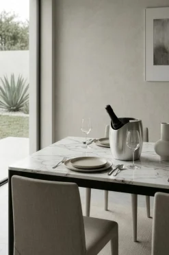 Seau à champagne gris Ø 18 cm 21 cm Audrey - PINTINOX Online