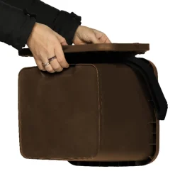 PROBBAX Seau à compost plastique 20 L marron Discount