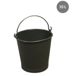 Seau gris 10 L - GILAC New