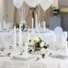 Serviette blanc non tissé 40x40 cm Elegance Lily (40 pièces) - DUNI Best