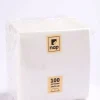 Serviette blanc ouate de cellulose 24x24 cm (100 pièces) - ESSENTIALS COLLECTION Best
