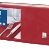 Serviette bordeaux ouate de cellulose 33x33 cm (200 pièces) - TORK Discount