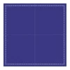 EARTH ESSENTIALS Serviette cocktail carré bleu coton 20x20 cm Oxstal (1000 pièces)