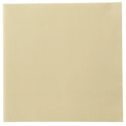 Serviette ivoire ouate de cellulose 38x38 cm pliée en 8 Lisah (50 pièces) - PRO.MUNDI Online