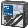 Serviette noir ouate de cellulose 39x39 cm (150 pièces) - TORK Clearance