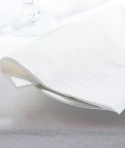 ESSENTIALS COLLECTION Serviette rond blanc ouate de cellulose 30x30 cm Basik Soft (200 pièces) Clearance