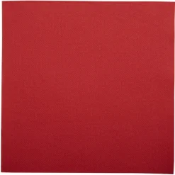 PRO.MUNDI Serviette rouge ouate de cellulose 38x38 cm Lisah (50 pièces) Sale