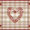 COGIR Set de table bordeaux papier 40x30 cm (400 pièces) New