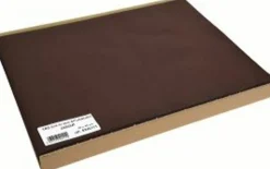 Aucune Set de table chocolat plastique 30x40 cm (100 pièces)