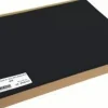 Aucune Set de table noir plastique 30x40 cm (100 pièces) Outlet