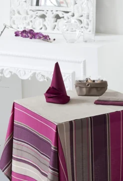 Set de table rectangulaire blanc polyester Linelys - SONOLYS Hot