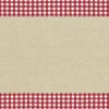 COGIR Set de table rouge papier 30x40 cm (400 pièces)