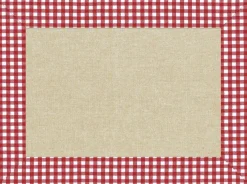 COGIR Set de table rouge papier 30x40 cm (400 pièces)