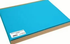 Set de table turquoise plastique 30x40 cm (100 pièces) - Aucune Clearance