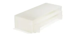 MEALPLAK Set 3 présentoirs résine Nacryl® blanc 49,5x19,5x12 cm Outlet