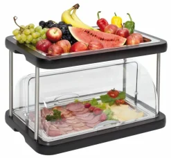 ZEPE Set refrigéré GN 1/1 roll top Legno Hot