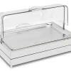 ZEPE Set réfrigéré avec cloche inox 58x37x35 cm Fantasy Discount
