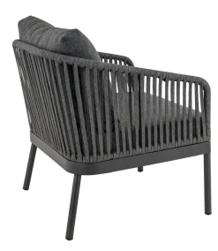 Set sofa de terrasse gris anthracite Cadix - FLEXMOB Discount