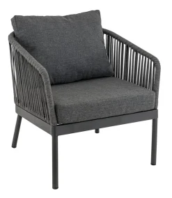 Set sofa de terrasse gris anthracite Cadix - FLEXMOB Discount