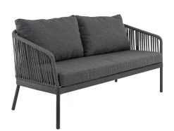 Set sofa de terrasse gris anthracite Cadix - FLEXMOB Discount