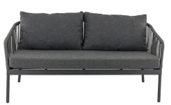 Set sofa de terrasse gris anthracite Cadix - FLEXMOB Discount