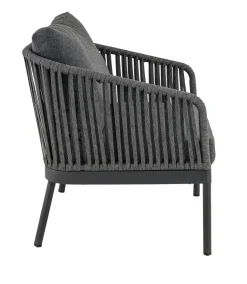Set sofa de terrasse gris anthracite Cadix - FLEXMOB Discount