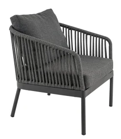 Set sofa de terrasse gris anthracite Cadix - FLEXMOB Discount
