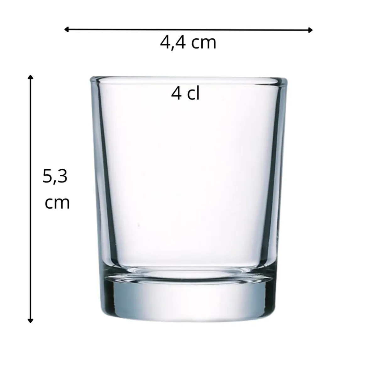 ARCOROC Shooter verre 4 cl Stockholm Outlet