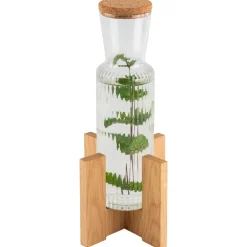 Socle pour carafe chêne 15x15x12 cm Valo - APS Best