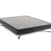 DUNLOPILLO Sommier à latte fixe 1 cadre ferme 190x140x15 cm aluminium Tradisom Best
