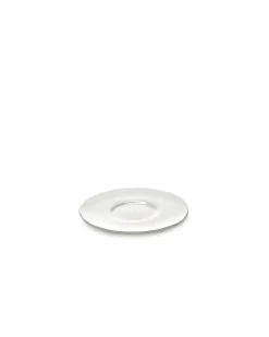 SERAX Soucoupe pour tasse à expresso rond blanc porcelaine Ø 12,76 cm Silhouette Sale