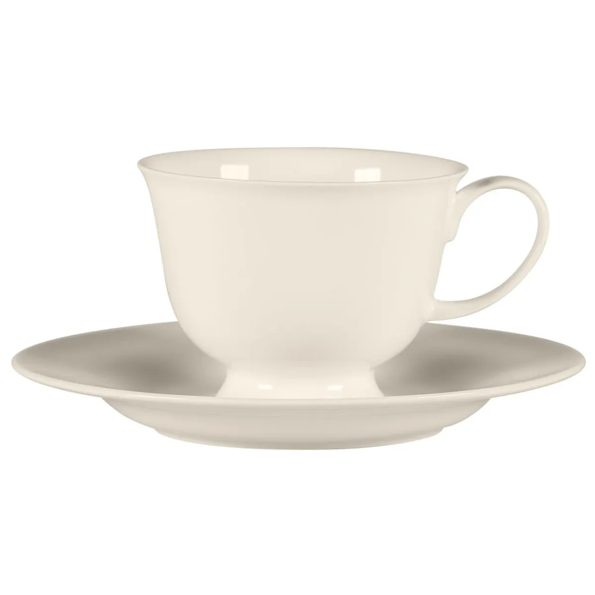 RAK Soucoupe pour tasse à thé avec pied rond blanc porcelaine bone china Ø 16,8 cm Bravura Online