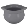 Soupière rond gris porcelaine vitrifiée Ø 10,8 cm Chefs Fusion - RAK Discount
