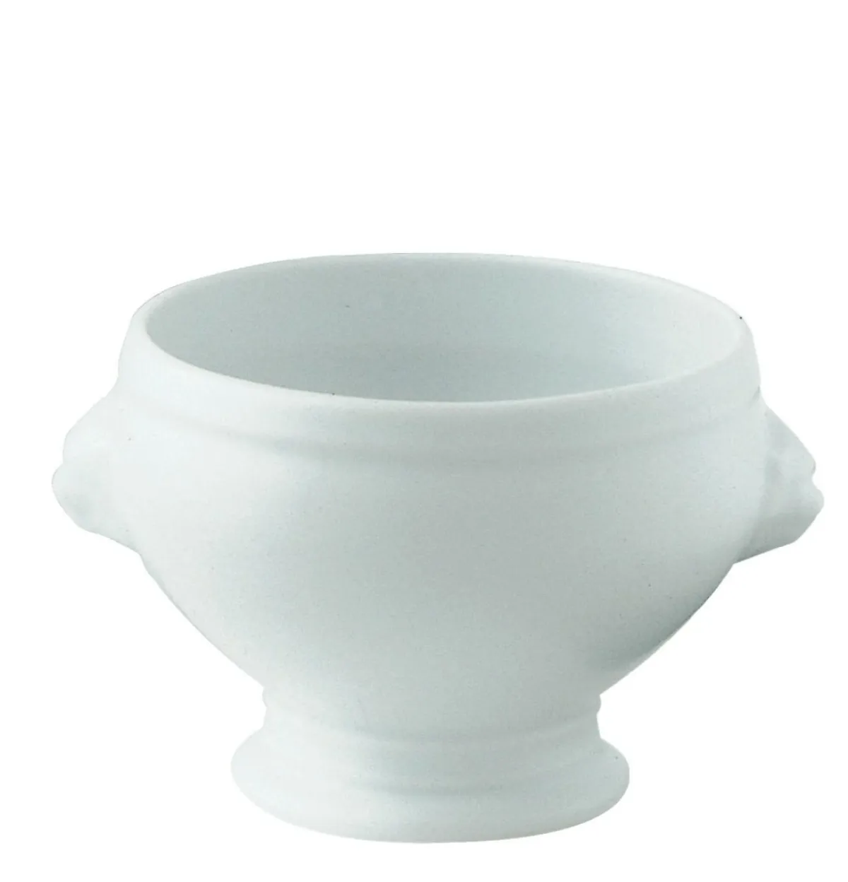 PRO.MUNDI Soupière tête de lion rond blanc porcelaine Ø 11 cm Bistronome Hot