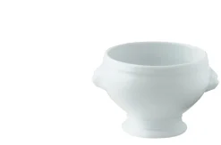 Soupière tête de lion rond blanc porcelaine Ø 20 cm Bistronome - PRO.MUNDI Sale